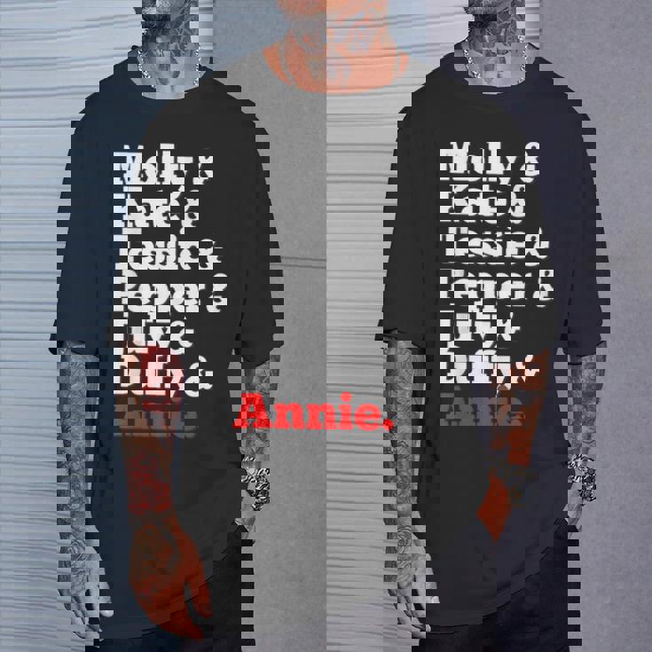 アニーの孤児たち Tシャツ 彼への贈り物