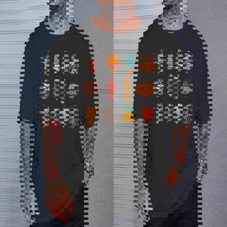 アフリカンマスクアート Blm Tシャツ 彼への贈り物