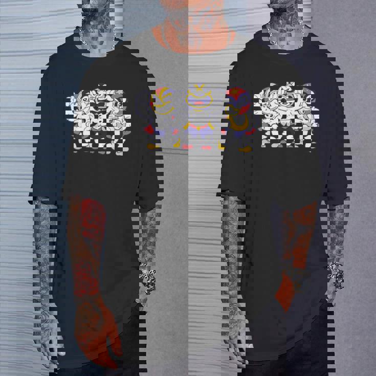 アマチュア・レスリング ルチャリブレ 面白いメキシコのプロレス Tシャツ 彼への贈り物