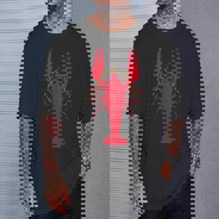 アメリカザリガニ_エビガニ_ザリガニ Tシャツ 彼への贈り物