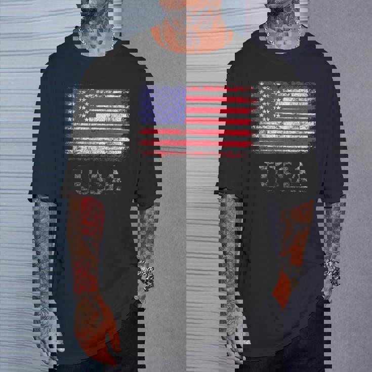 アメリカ国旗シャツ メンズ レディース キッズ 退役軍人の日 星条旗 Tシャツ 彼への贈り物