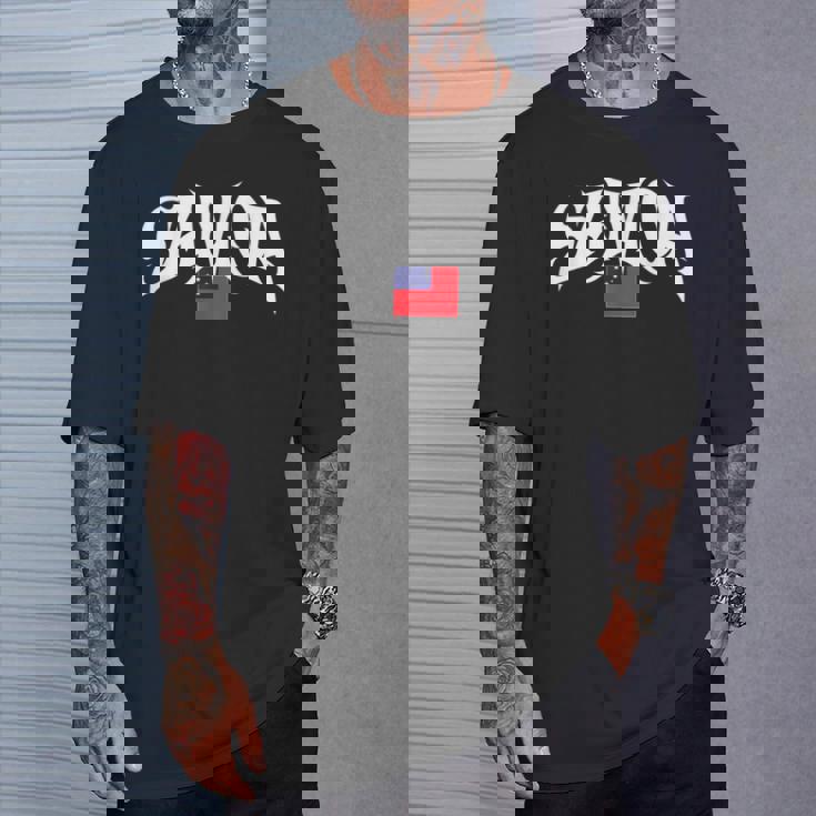 アメリカ領サモアタンクトップ Tシャツ 彼への贈り物