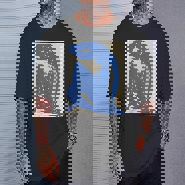 アンリ・マティス ブルーヌードii Tシャツ 彼への贈り物