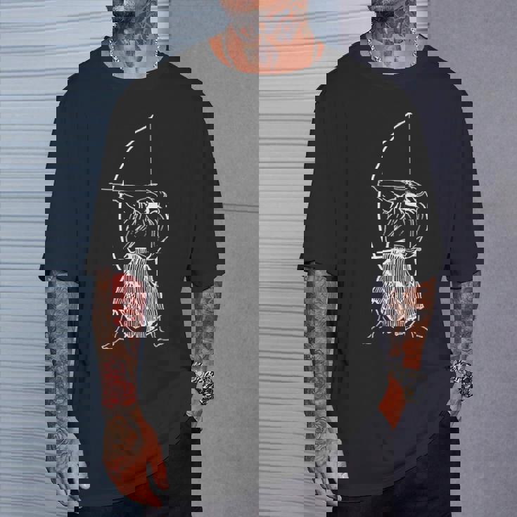 アーチャー 弓道 日本の武道 Tシャツ 彼への贈り物