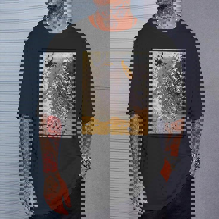 アートムーブメント、ダダイズム、マックス・エルンスト。 Tシャツ 彼への贈り物