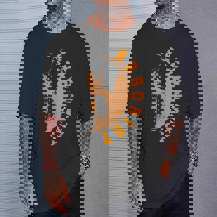 アーボリスト ナレッジツリー 外科医 樹芸家 Tシャツ 彼への贈り物