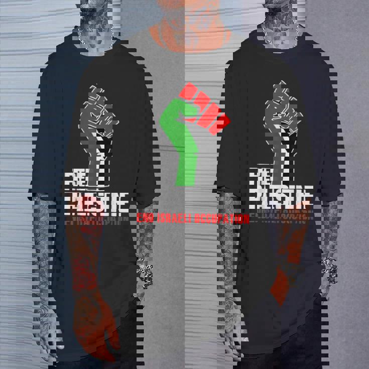 イスラエル人民の自由なパレスチナの職業 Tシャツ 彼への贈り物