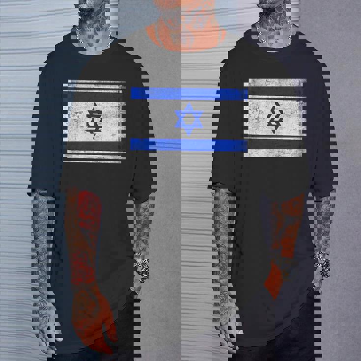 イスラエル国旗グラフィック メンズ レディース キッズ Tシャツ 彼への贈り物