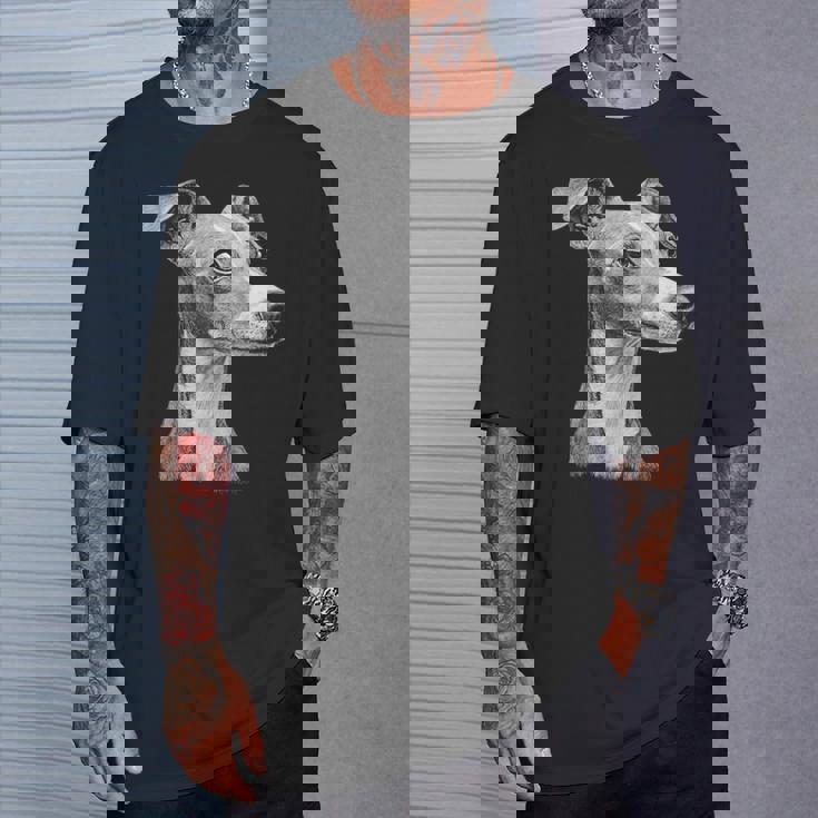 イタリアン グレイハウンド 犬 モチーフ ペット イタリアン グレイハウンド Tシャツ 彼への贈り物