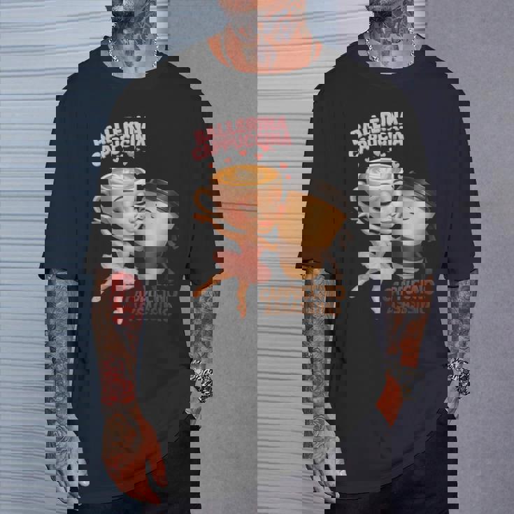 イタリアン ブレイン ロート バレリーナ カプチーナ エスプレッソ アサシン ミーム Tシャツ 彼への贈り物