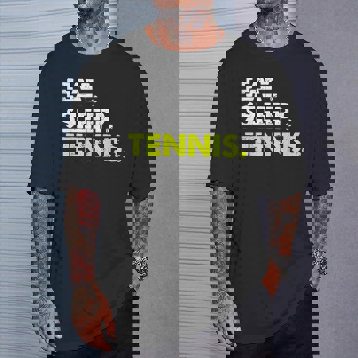 イート・スリープ・テニス Tシャツ 彼への贈り物