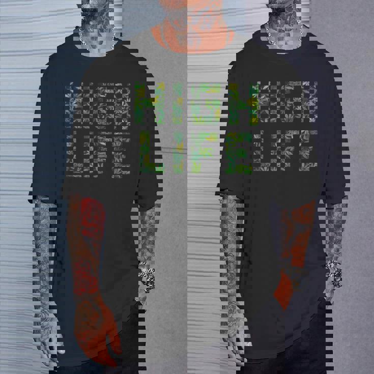 ウィードシャツ メンズ レディース ハイライフ 大麻 マリファナ 恋人 ギフト Tシャツ 彼への贈り物