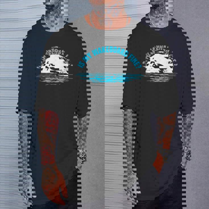 ウェイクサーフ ボード ファイン ウェイクボード ウェイクボード ウェイクサーフィン Tシャツ 彼への贈り物