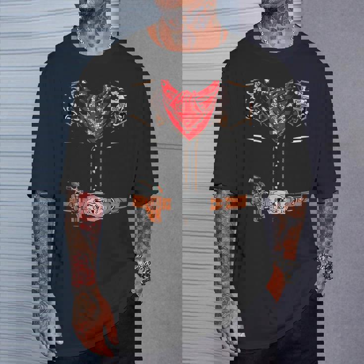 ウエスタン保安官 カウボーイベスト ハロウィンコスチューム Tシャツ 彼への贈り物