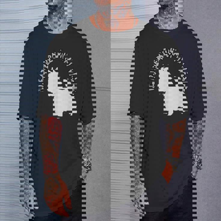 ウエスト・ハイランド・テリア-ウェスティと一緒にいたい Tシャツ 彼への贈り物