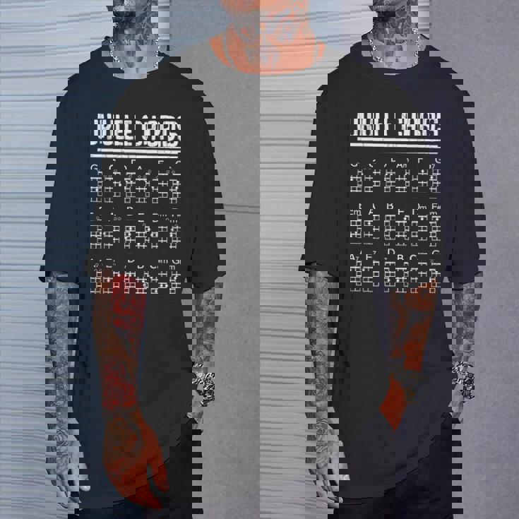 ウクレレコード 面白いプレーヤー 音楽好き ミュージシャン グラフィック Tシャツ 彼への贈り物