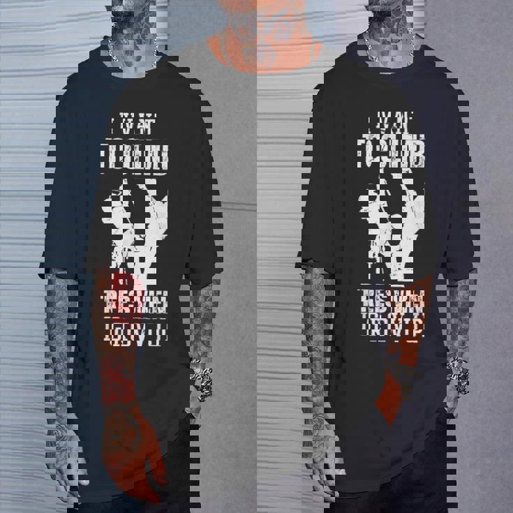 ウークワーカー チェーンソー ロガー アーボリスト Tシャツ 彼への贈り物