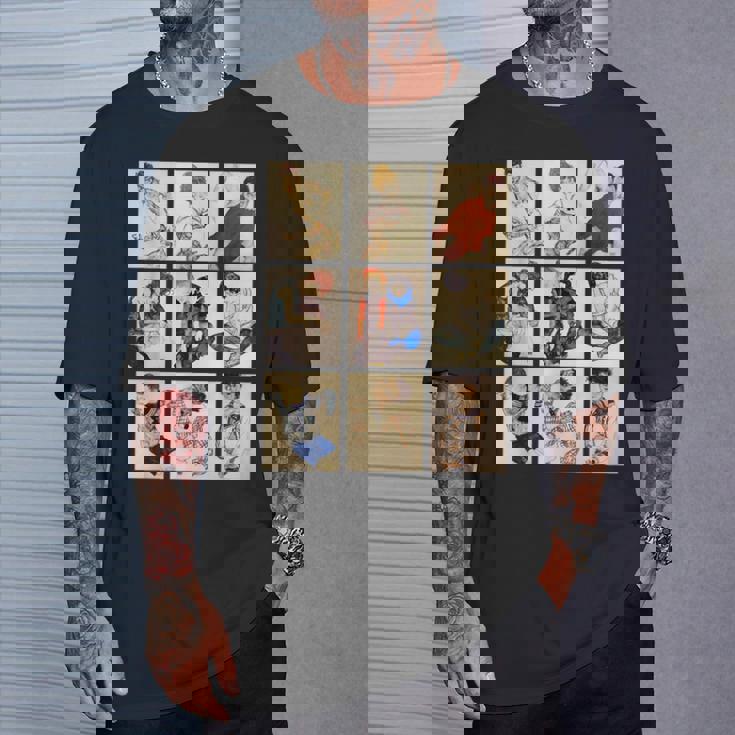 エゴン・シーレアール・ヌーボーによる有名な表現主義の肖像画 Tシャツ 彼への贈り物