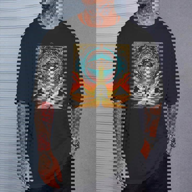 エジプトufo古代スターゲート Egypt Ufo Ancienttargate Tシャツ 彼への贈り物