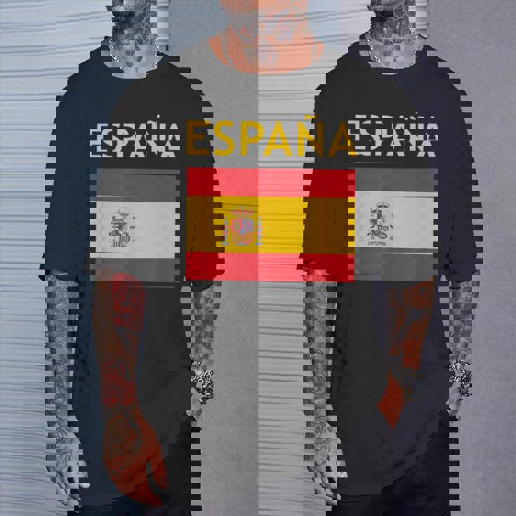 エスパーニャ ヴィンテージ スペイン国旗 スペインお土産 エスパーニャプライド Tシャツ 彼への贈り物