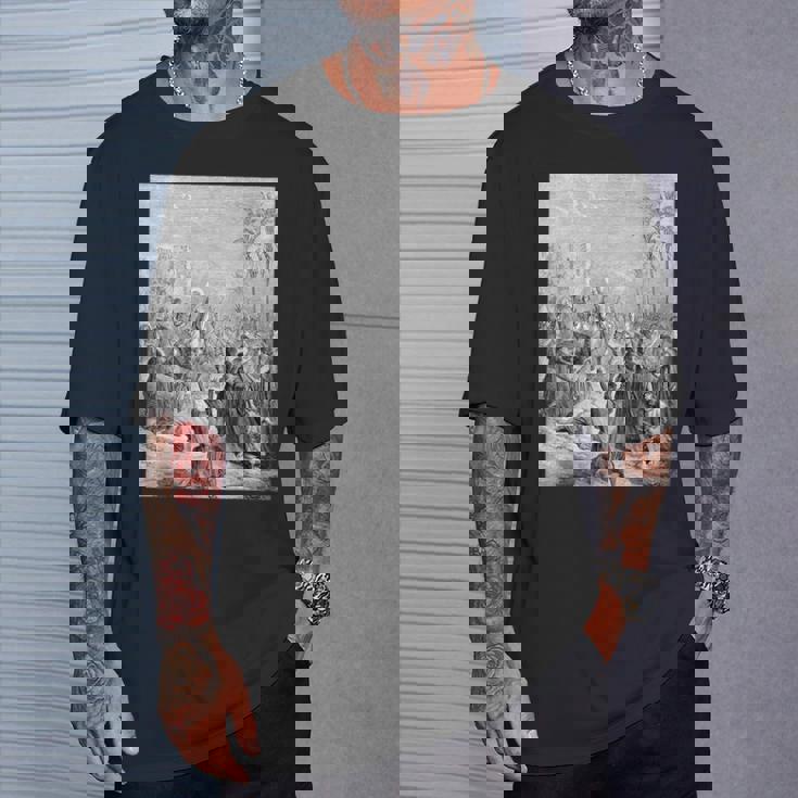 エルサレムへのイエスの参入 グスターヴ・ドーレ聖書芸術 Tシャツ 彼への贈り物