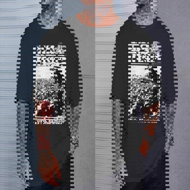 エルヴィス・ア・ハートブレイカー キング・オブ・ロックンロール 音楽 Tシャツ 彼への贈り物