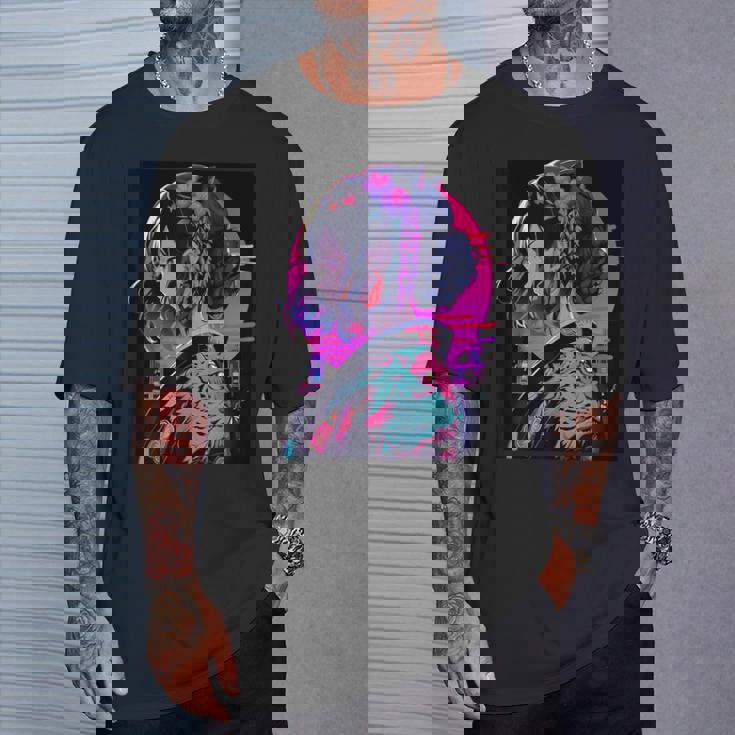 エレガントな芸者 日本の美デザインへのオマージュ Tシャツ 彼への贈り物