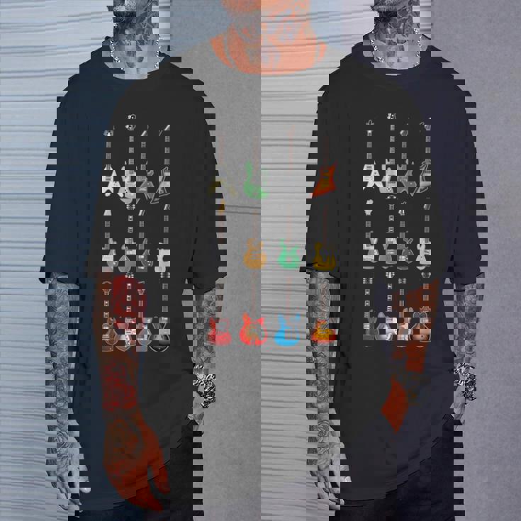 エレキギターデザイン-ヴィンテージギターコレクション Tシャツ 彼への贈り物