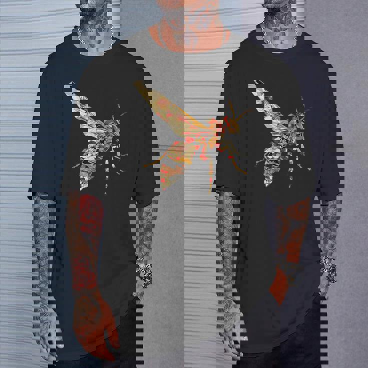 オオスズメバチ ニホンサクラスズメバチ Tシャツ 彼への贈り物