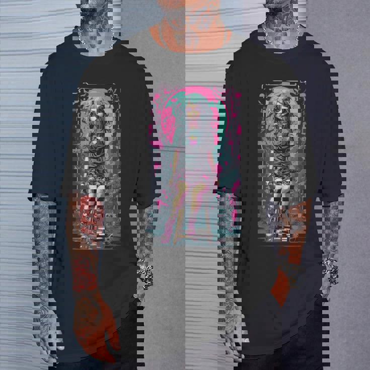 オカルト ゴシック E-Girl ゴスガール 美的 アニメ デザイン Tシャツ 彼への贈り物