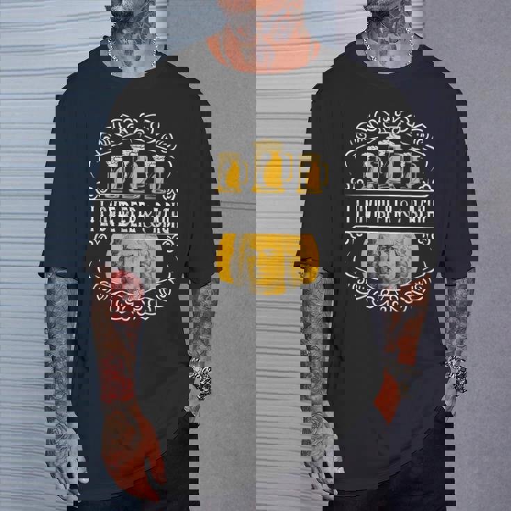 オクトーバーフェスト I Love Beer Bier & German クラシックミュージック Tシャツ 彼への贈り物