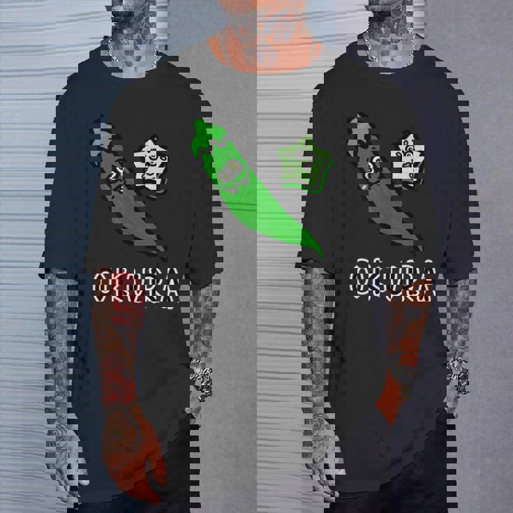 オクラさん Tシャツ 彼への贈り物