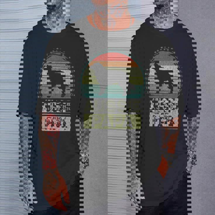 オージー・パパ オーストラリアン・シェパード Tシャツ 彼への贈り物