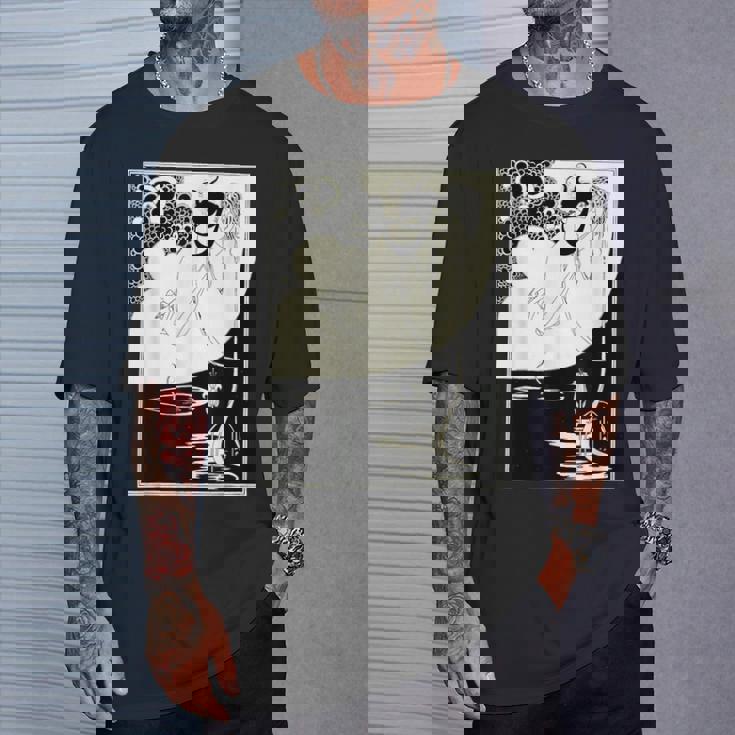 オーブリー・ビアズリーによるクライマックス Tシャツ 彼への贈り物