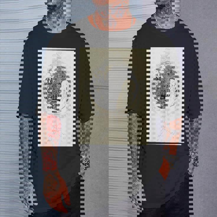 オーブリー・ビアズリー作「ミニッツのピエロ」1897 Tシャツ 彼への贈り物