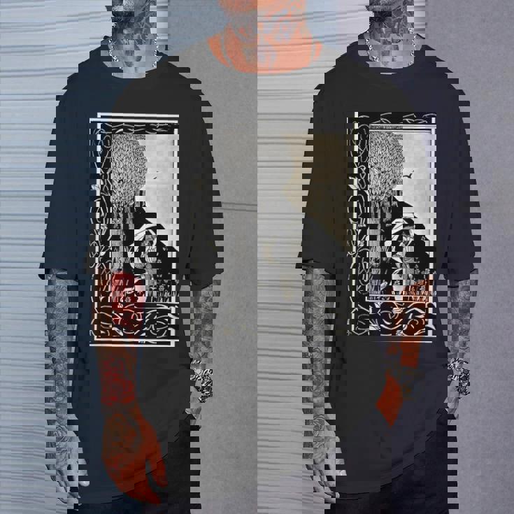 オーブリー・ビアズリー作「女に似た悪魔」1893 Tシャツ 彼への贈り物