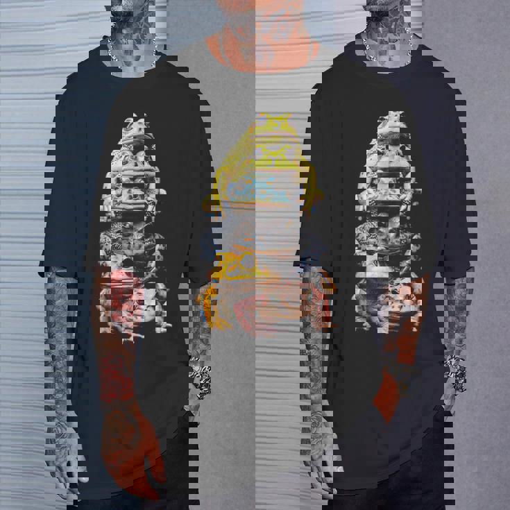 カエルキャッチャー 男の子 女の子 カエルハンター 動物 恋人 カエル Tシャツ 彼への贈り物