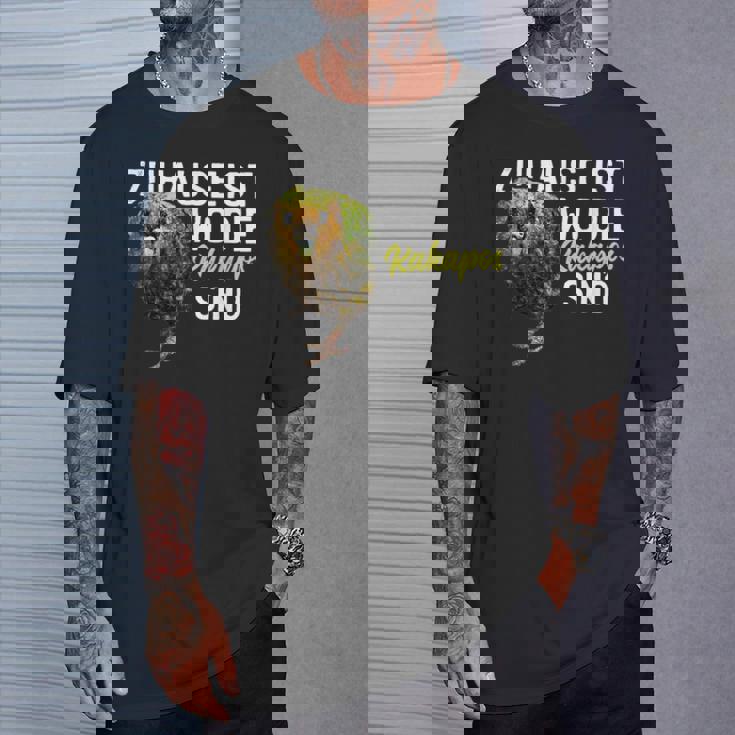 カカポ オウムの言葉 Tシャツ 彼への贈り物