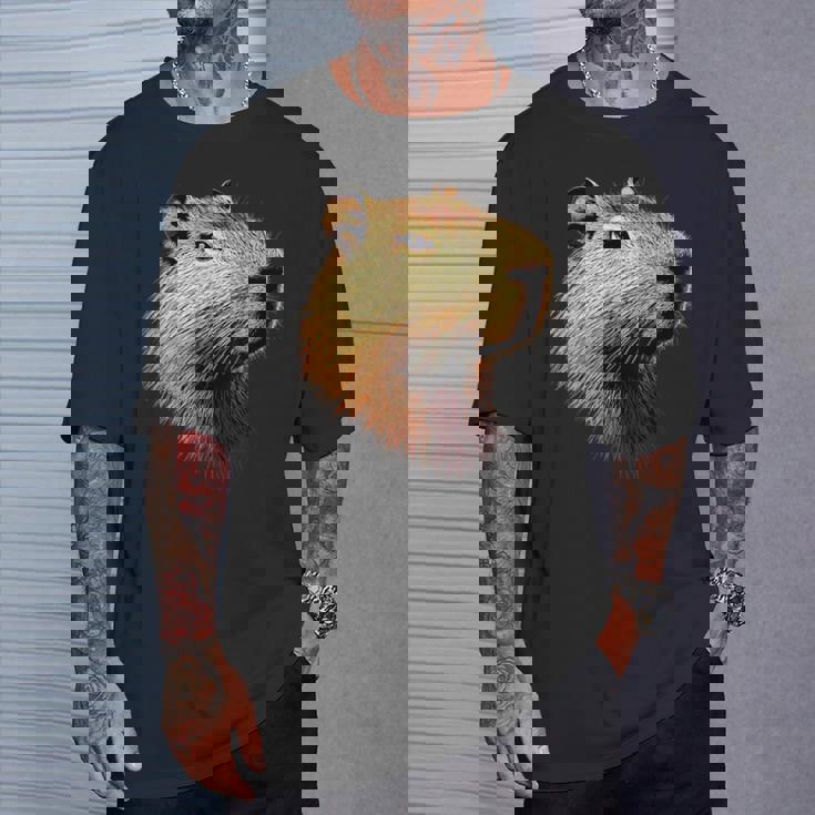 カピバラ Be Capy カピバラ げっ歯類 おもしろカピバラ Capybara Tシャツ 彼への贈り物