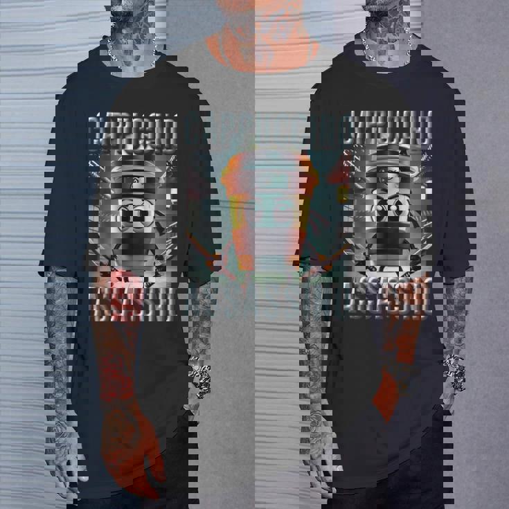 カプチーノ アサシーノ Ai モンスター イタリアン ブレイン ロート キッズ ボーイズ Tシャツ 彼への贈り物