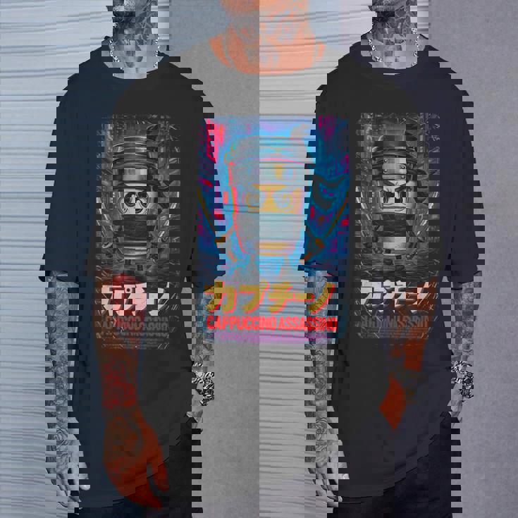 カプチーノ アサシーノ イタリアン ブレイン ミーム 日本語 Tシャツ 彼への贈り物