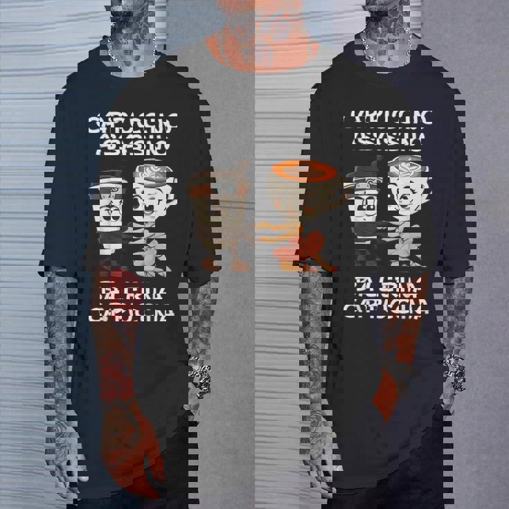 カプチーノ アサシーノ バレリーナ イタリアン ブレイン ミーム キッズ Tシャツ 彼への贈り物