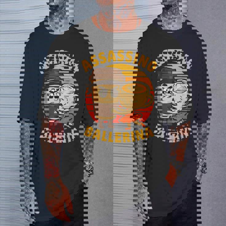 カプチーノ アサシーノ バレリーナ 面白い イタリアン ブレイン ミーム Tシャツ 彼への贈り物