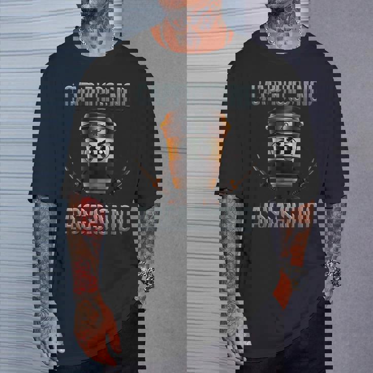 カプチーノ アサシーノ ブレイン レッド Tシャツ 彼への贈り物