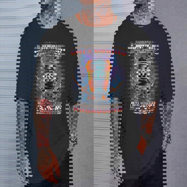 カプチーノ アサシーノ ブレイン ロート イタリアン ミーム Tシャツ 彼への贈り物