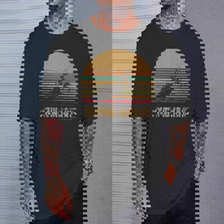 カマキリ 虫好き カマキリ 捕食昆虫 虫 Tシャツ 彼への贈り物