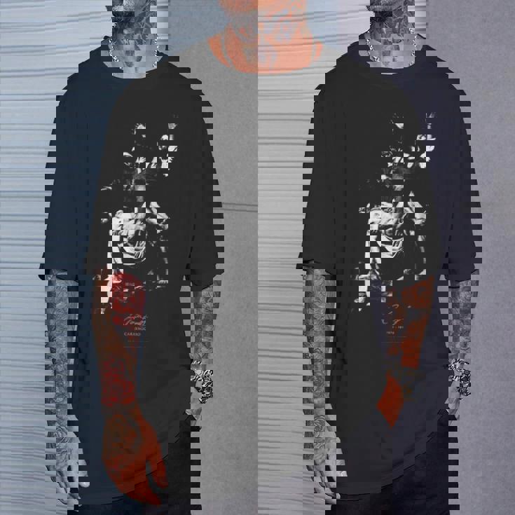 カラヴァッジョ・バロックの画家-キリストの埋葬 Tシャツ 彼への贈り物