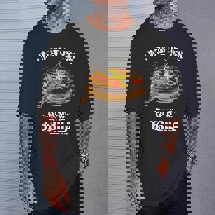 カワイイ キュート パエリア I'm Just Here For The Paella Tシャツ 彼への贈り物