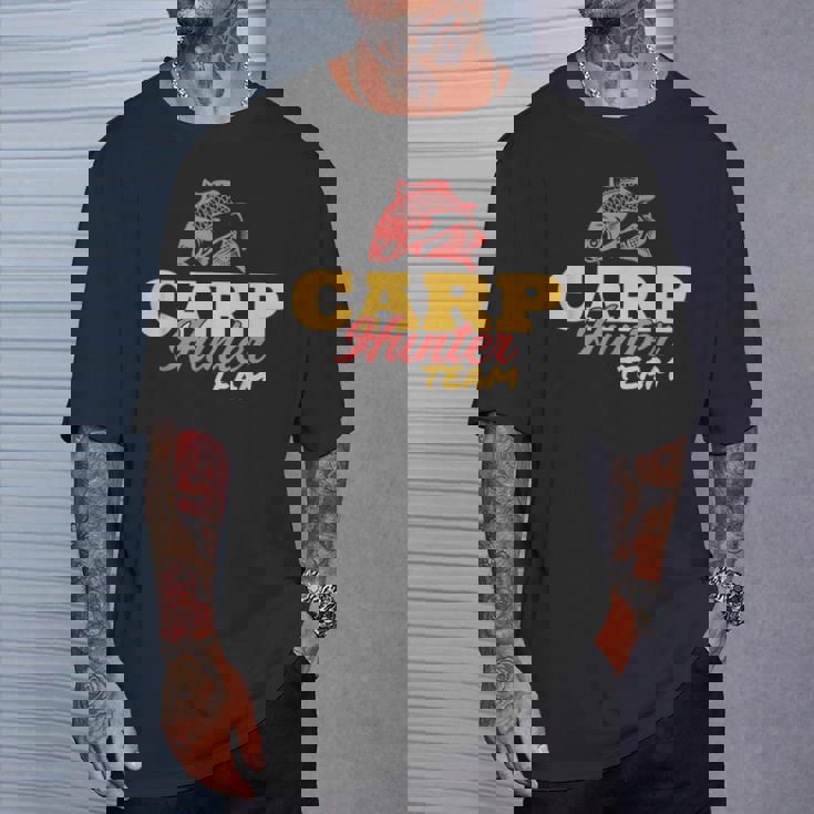 カープハンターチームi カープフィッシャーマンi カープフィッシング Tシャツ 彼への贈り物