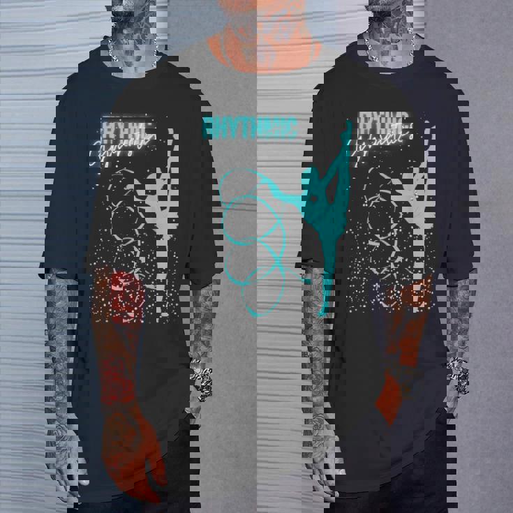 ガールズ 新体操 ティール Tシャツ 彼への贈り物